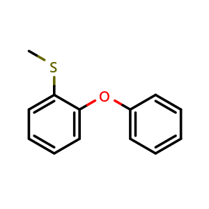 Chemical structure of methyl(2-phenoxyphenyl)sulfane , CAS 91902-46-4, AChemBlock AD297027