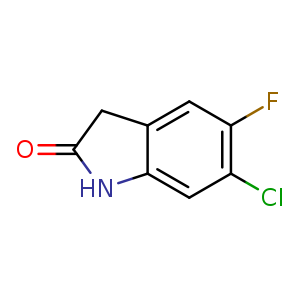 6-Chloro-5-fluoroindolin-2-one