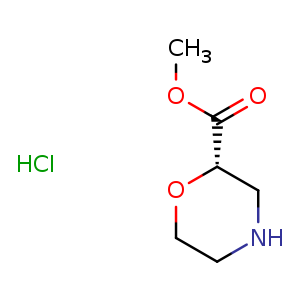 Methyl (S)-morpholine-2-carboxylate hydrochloride