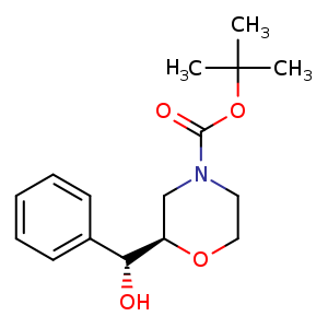 (R)-4-Boc-2-((R)-hydroxy(phenyl)methyl)morpholine