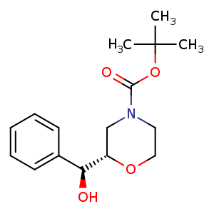 (S)-4-Boc-2-((S)-hydroxy(phenyl)methyl)morpholine