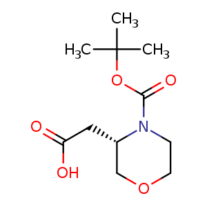 (S)-N-Boc-3-morpholineacetic acid