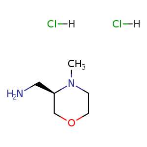 (R)-4-methyl-3-(aminomethyl)morpholine dihydrochloride
