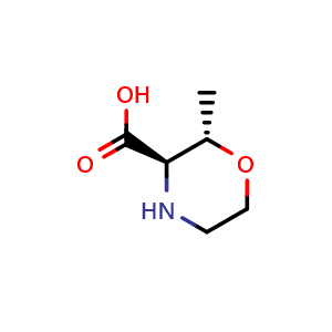 (2S,3R)-2-Methylmorpholine-3-carboxylic acid