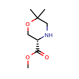 (S)-Methyl 6,6-dimethyl-morpholine-3-carboxylate