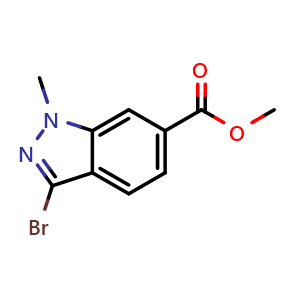 Methyl 3-bromo-1-methylindazole-6-carboxylate