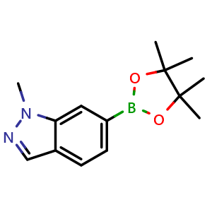 1-methyl-6-(4,4,5,5-tetramethyl-1,3,2-dioxaborolan-2-yl)-1H-indazole