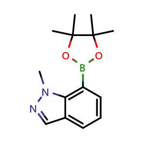 1-methyl-7-(4,4,5,5-tetramethyl-1,3,2-dioxaborolan-2-yl)-1H-indazole