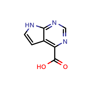 7H-Pyrrolo[2,3-d]pyrimidine-4-carboxylic acid
