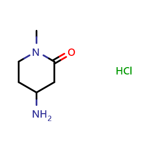 1-Methyl-4-amino-2-piperidinone hydrochloride