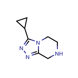 3-Cyclopropyl-5,6,7,8-tetrahydro-[1,2,4]triazolo[4,3-a]pyrazine