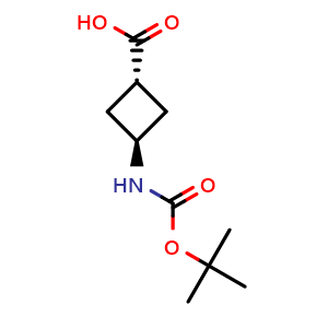trans-3-(tert-Butoxycarbonylamino)cyclobutanecarboxylic acid