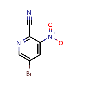 5-Bromo-2-cyano-3-nitropyridine