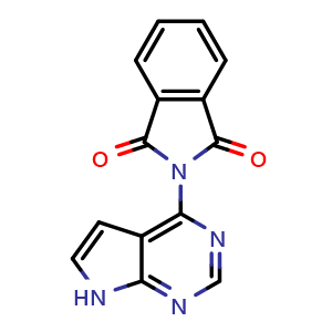 2-(1H-Pyrrolo[2,3-d]pyrimidin-4-yl)-1H-isoindole-1,3(2H)-dione