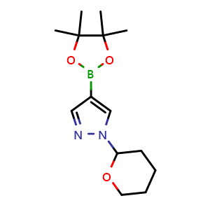 1-(tetrahydro-2H-pyran-2-yl)-4-(4,4,5,5-tetramethyl-1,3,2-dioxaborolan-2-yl)-1H-pyrazole
