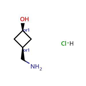 cis-3-(Aminomethyl)cyclobutanol hydrochloride