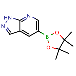 5-(4,4,5,5-tetramethyl-1,3,2-dioxaborolan-2-yl)-1H-pyrazolo[3,4-b]pyridine