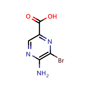 5-Amino-6-bromo-2-pyrazinecarboxylic acid
