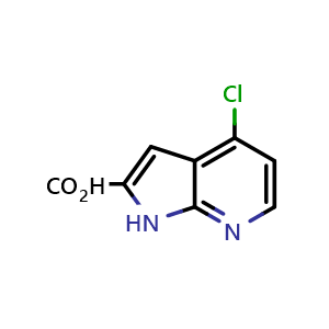 4-Chloro-7-azaindole-2-carboxylic acid