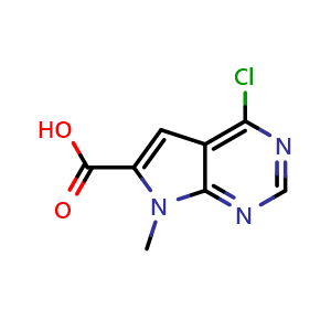 4-Chloro-7-methyl-7H-pyrrolo[2,3-d]pyrimidine-6-carboxylic acid