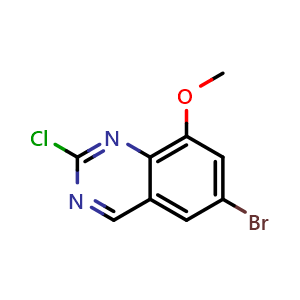 6-Bromo-2-chloro-8-methoxy-quinazoline