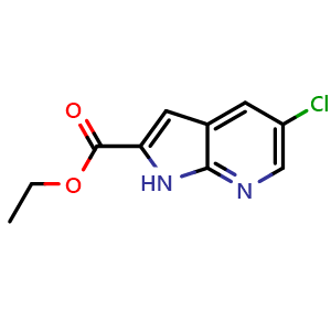 Ethyl 5-chloro-7-azaindole-2-carboxylate