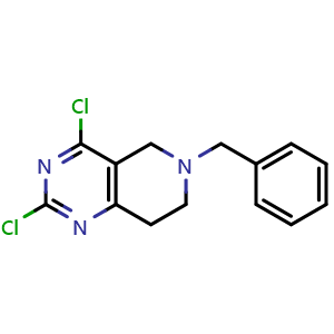 6-Benzyl-2,4-dichloro-5,6,7,8-tetrahydropyrido[4,3-d]pyrimidine