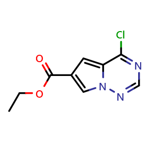Ethyl 4-chloropyrrolo[1,2-f][1,2,4]triazine-6-carboxylate