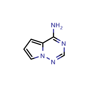 Pyrrolo[1,2-f][1,2,4]triazin-4-amine