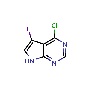 4-Chloro-5-iodo-1H-pyrrolo[2,3-d]pyrimidine