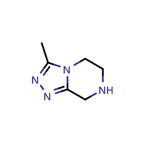 3-Methyl-5,6,7,8-tetrahydro-[1,2,4]triazolo[4,3-a]pyrazine