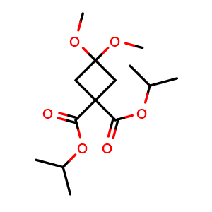 Diisopropyl 3,3-dimethoxycyclobutane-1,1-dicarboxylate