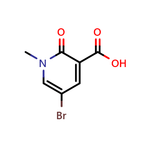 5-Bromo-1,2-dihydro-1-methyl-2-oxo-nicotinic acid