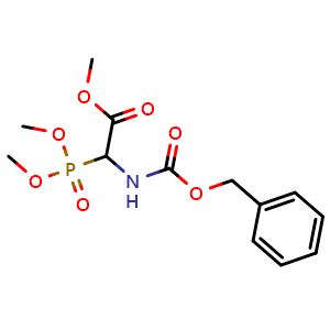 (+/-)-Cbz-alpha-phosphonoglycine trimethyl ester