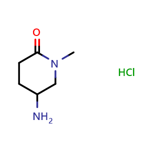 5-Amino-1-methylpiperidin-2-one hydrochloride