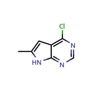 4-Chloro-6-methyl-7H-pyrrolo[2,3-d]pyrimidine