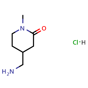 4-Aminomethyl-1-methyl-2-piperidone hydrochloride