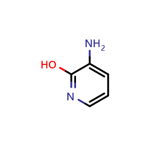 Chemical structure of 3-Amino-2-hydroxypyridine , CAS 33630-99-8, AChemBlock C-3656