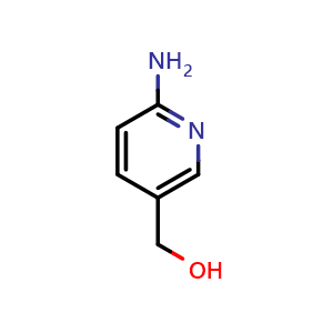 Chemical structure of 6-Amino-3-pyridinemethanol , CAS 113293-71-3, AChemBlock E-3098
