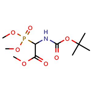 (+/-)-Boc-alpha-phosphonoglycine trimethyl ester