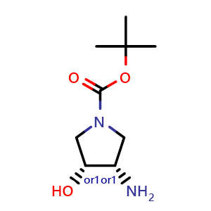 cis-(3S,4R)-tert-Butyl 3-Amino-4-hydroxypyrrolidine-1-carboxylate