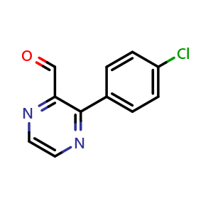3-(4-Chloro-phenyl)-pyrazine-2-carbaldehyde