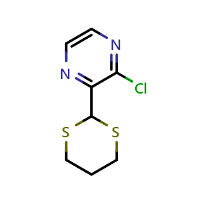 2-Chloro-3-[1,3]dithian-2-yl-pyrazine