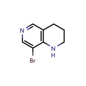 8-Bromo-1,2,3,4-tetrahydro-[1,6]naphthyridine