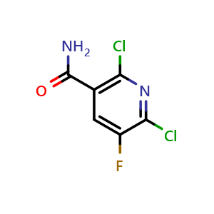 2,6-Dichloro-5-fluoropyridine-3-carboxamide