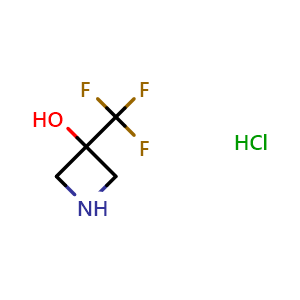 3-(Trifluoromethyl)azetidin-3-ol hydrochloride