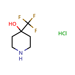 4-(Trifluoromethyl)piperidin-4-ol hydrochloride