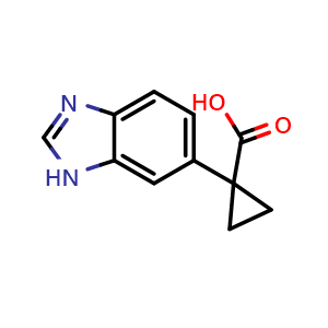 1-(1H-Benzimidazol-6-yl)-cyclopropanecarboxylic acid