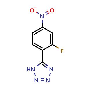 5-(2-Fluoro-4-nitro-phenyl)-1H-tetrazole