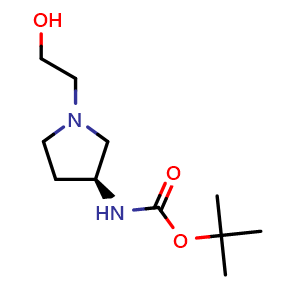 (S)-[1-(2-Hydroxy-ethyl)-pyrrolidin-3-yl]-carbamic acid tert-butyl ester